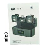 DJI Mic3 AI Wireless Lavalier Microphone System
