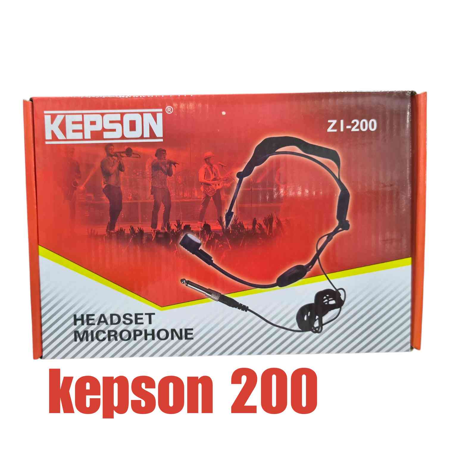 KEPSON ZI200 Professional Wired Headset Microphone KEPSON ZI-200 Professional Wired Headset Microphone - Image 1