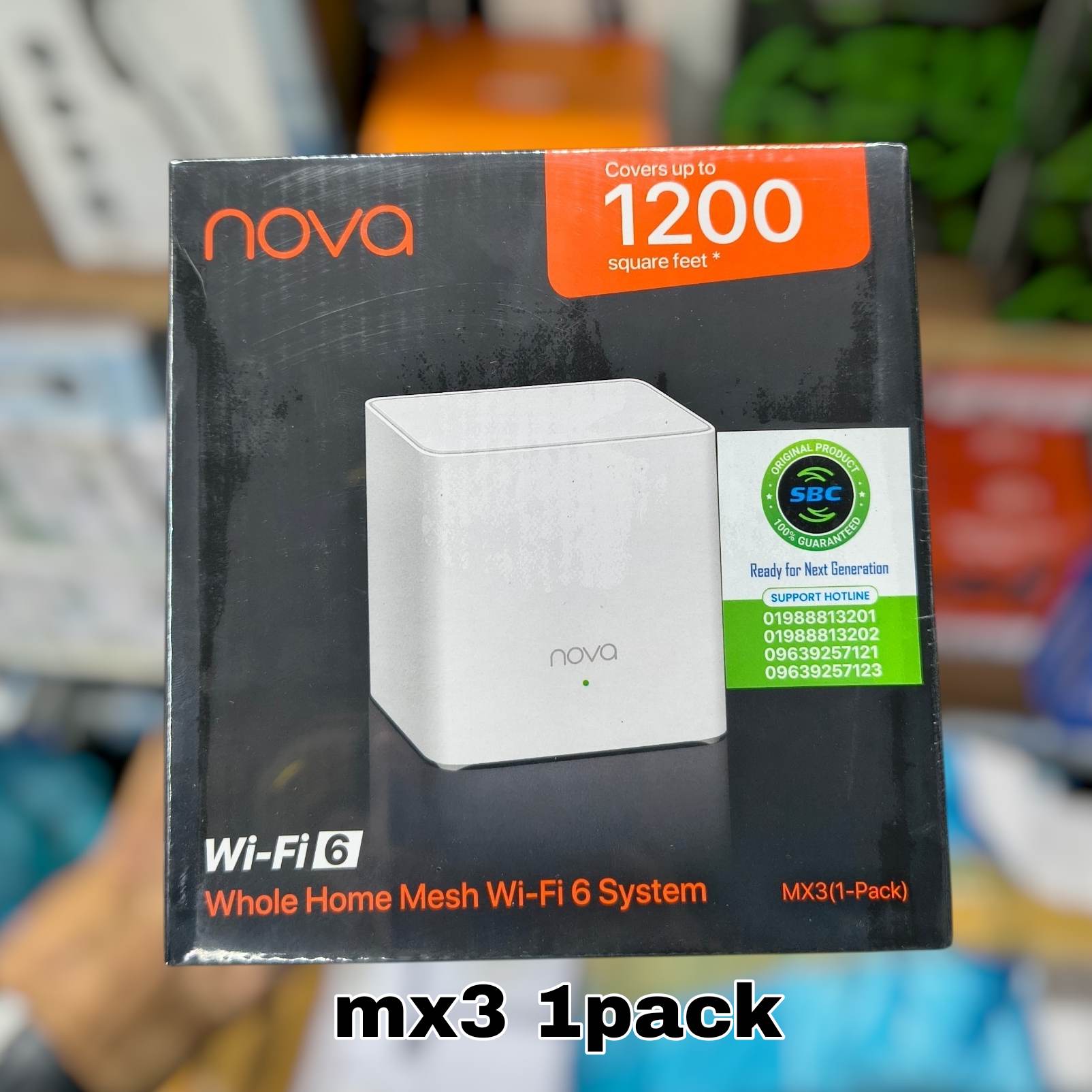 Tenda Nova MX3 Wi-Fi 6 Mesh System (1-Pack) Tenda Nova MX3 Wi-Fi 6 Mesh System (1-Pack) - Image 1